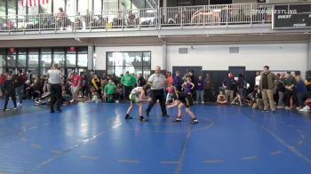 91 lbs Semifinal - Ellah White, Strong House Wrestling vs Kane Mack, North Hall Wrestling Club