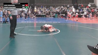 73 lbs Rr Rnd 3 - Luke Donaruma, Smitty's Barn Black - ESC vs Joseph Manfredi, American MMAW - ESC