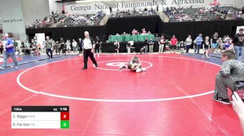 73 lbs Round Of 16 - Caden Biggs, Morris Fitness Wrestling Club vs Sammie Farrow, The Storm Wrestling Center