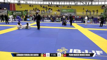Pedro Marcos Mendes Braga vs Leonardo Ferreira Dos Santos 2025 Brasileiro Jiu-Jitsu IBJJF
