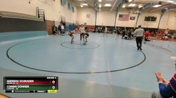 120 lbs Round 2 (10 Team) - Corbin Donner, Laramie vs Andrew Schrader, Douglas