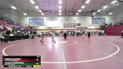 138 lbs 7th Place Match - Magnus Hoenshell, PARK HILL SOUTH vs Ahmad Ghuneim, LAFAYETTE-Wildwood