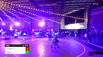 50 lbs Consi Of 8 #1 - Rayden Snyder, Greeley Metro vs Colten Black, Ravage WC