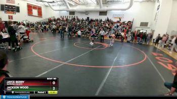 160 lbs 5th Place Match - Jayce Berry, Natrona County vs Jackson Wood, Cody