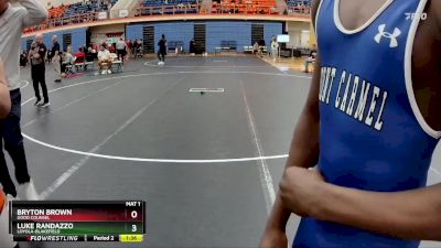 106 lbs Cons. Semi - Jacob Naylor, McDonogh School vs Samora Wolokolie, Our Lady Of Mt. Carmel