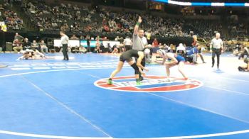 115 Class 1 lbs Quarterfinal - Riley Walker, Kearney vs Elaine Hoth, Hillsboro