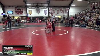 Cons. Round 1 - Anakin Baum, Keokuk Kids Wrestling Club vs Axel Boone, Washington Matbackers