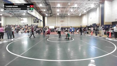 150 lbs Consi Of 8 #1 - Kamren Boino, Monument Mountain vs Lucien Parenteau, Pentucket