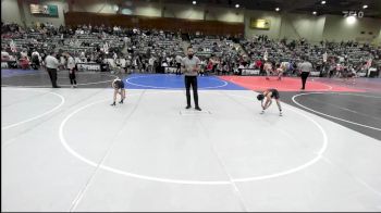 66 lbs Rr Rnd 2 - Landon Caro, Mat Demon WC vs Dominic Galvan, Elk Grove Wr Ac