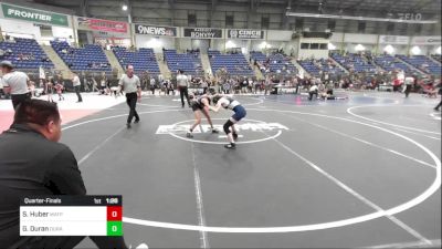 101 lbs Quarterfinal - Sydney Huber, Matpac WC vs Gionna Duran, Duran Elite