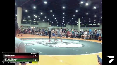 120 lbs Round 3 (6 Team) - Ian Keller, BRAWL Silver vs Rylan Gnann, Techfall White