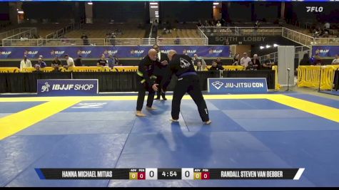 Randall Steven Van Bebber vs Hanna Michael Mitias 2026 Pan Jiu Jitsu IBJJF Championship