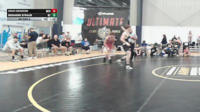 135 lbs Rr Rnd 8 - Cole Cichocki, Michigan Premier Red - BHS vs Benjamin Straub, M2 Training Center - BHS