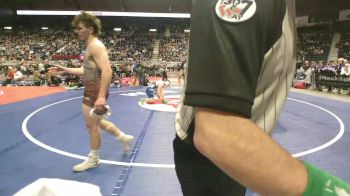 3A-157 lbs Semifinal - Gabe Grant, Cody vs Timber Van Gieson, Lyman