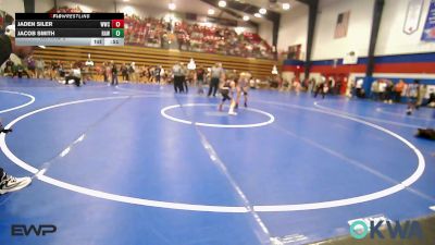 90 lbs Rr Rnd 2 - Jaden Siler, Woodland Wrestling Club vs Jacob Smith, Raw Wrestling Club