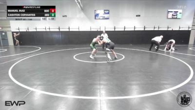 144 lbs Prelim - Cashton Cervantes, Angelo Rodriguez vs Manuel Ruiz, Monterey