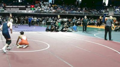 6A 132 lbs Semifinal - Cael Brubaker, McKinney Boyd vs Santiago Garcia Contreras, Katy