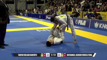 Nathannael Jackson vs Tadiyah Danforth | 2025 World Jiu-Jitsu IBJJF Championship