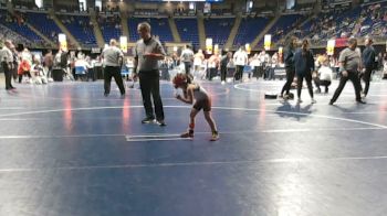 65 lbs Semifinal - Emersyn Ritter, Brownsville vs Xarya Bachmann, North Penn