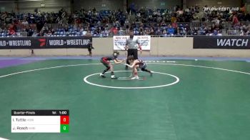 61 lbs Quarterfinal - Isaiah Tuttle, Nebraska Wrestling Academy vs Jett Roach, Verdigris WC