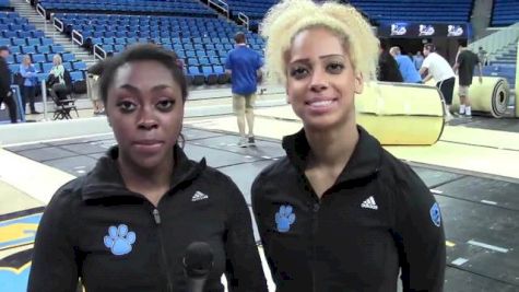 UCLA's Olivia Courtney and Danusia Francis talk favorite moments of the night