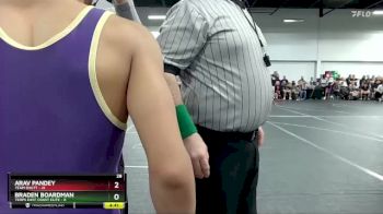 88 lbs Round 1 (4 Team) - Arav Pandey, Team Shutt vs Braden Boardman, Terps East Coast Elite