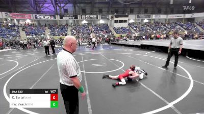 69 lbs Round Of 16 - Colt Bartel, Durango Wrestling Club vs Wade Veach, Dove Creek Bulldogs