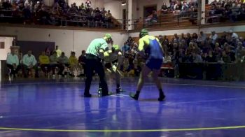 184 lbs match Kyle Lux UNI vs. Craig Kelliher CMU