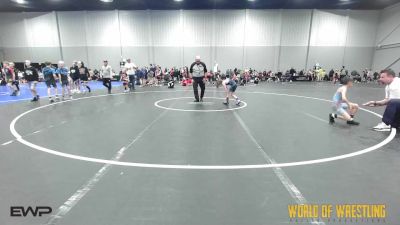 60 lbs Rr Rnd 4 - Cooper Corbett, Roundtree Wrestling Academy 12u vs Caylix Casias, Northern Colorado 12U