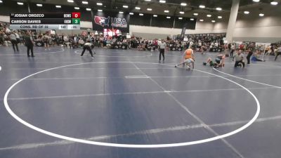 113 lbs Cons. Rd Of 32 - Carson Davies, Esperanza High School Wrestling vs Josiah Orozco, Bear Cave Wrestling Club