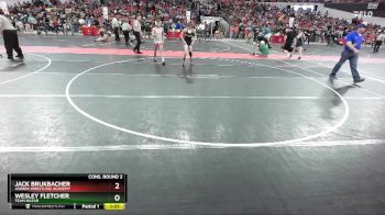 120 lbs Cons. Round 2 - Wesley Fletcher, Team Nazar vs Jack Brukbacher, Askren Wrestling Academy