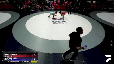 155 lbs Round 3 (16 Team) - Nayeli Nunez, KCWA-FR vs Jaslynn Aken, SAWA-FR