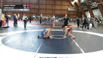 135A lbs Semifinal - Damian Tebano, Hammer WC vs Justin Mullis, Journeymen