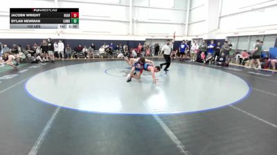 132 lbs Round Robin 1 - Jacobn Wright, Heart Of A Lion-HS vs Dylan Newman, Lumberyard Wrestling-HS