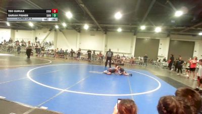 62 lbs Consi Of 4 - Teo Gurule, Stout Wr Ac vs Sariah Fisher, Savage House WC