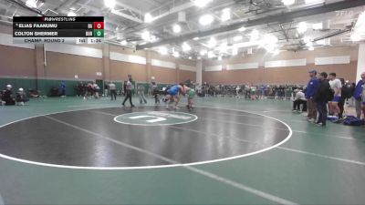 285 lbs Champ. Round 2 - Elias Faanumu, Bishop Amat vs Colton Shermer, Burroughs