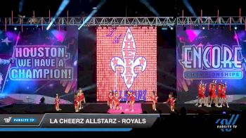 LA Cheerz Allstarz - Royals [2019 Youth - D2 - Small 2 Day 1] 2019 Encore Championships Houston D1 D2