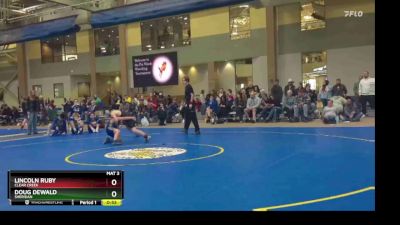 89-97 lbs Round 2 - Doug Dewald, Sheridan vs Lincoln Ruby, Clear Creek