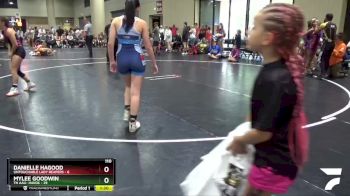 110 lbs Round 1 (4 Team) - Danielle Hagood, Untouchable Lady Reapers vs Mylee Goodwin, TN AAU- Havok