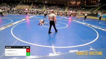 58 lbs Quarterfinal - Easton Carlson, Sanderson Wrestling Academy vs Richard Flores Jr, Pomona Elite