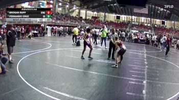 112 lbs Quarterfinal - Brogan Ruff, Sutherland Youth Wrestling Club vs Fernando Cruz, GI Grapplers