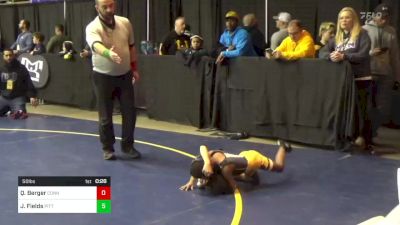 50 lbs Consy 1 - Quinten Berger, Connellsville vs JayRonn Fields, Pittsburgh