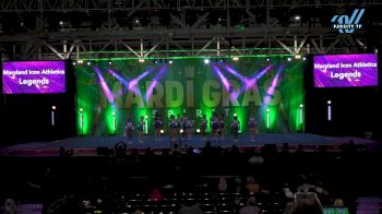 Maryland Icon Athletics - Legends [2024 L4.2 Senior Coed - D2] 2024 Mardi Gras Grand Nationals