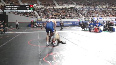 152-D1 Semifinal - Stryker Shores, Mountain View (Mesa) High School vs Jaiden Finger, Desert Vista High School