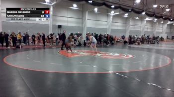 180 lbs 3rd Place Match - Katelyn Lewis, Unattached - Lindsey Wilson vs Marissa Richmond, Lourdes