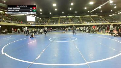 Consi Of 8 #1 - Gavin Burgess, Ocean City vs Sawyer Shaw, Millville