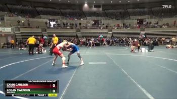 133 Championship Bracket Semifinal - Logan Swensen, Wayzata vs Cavin Carlson, Willmar
