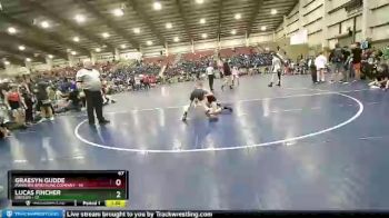 67 lbs Champ Round 1 (16 Team) - Graesyn Gudde, Punisher Wrestling Company vs Lucas Fincher, Oregon