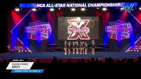 Raider Xtreme - Envy [2025 L1 Youth - D2 - Small - B Day 2] 2025 NCA All-Star National Championship