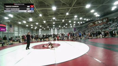 120 lbs Quarters - Rocco Gannon, Inland Northwest Wrestling Training Center vs Hoyt Harshman, Mat Demon Wrestling Club
